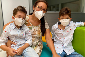 La mare de dos nens atesos a l'Hospital SJD LLeida