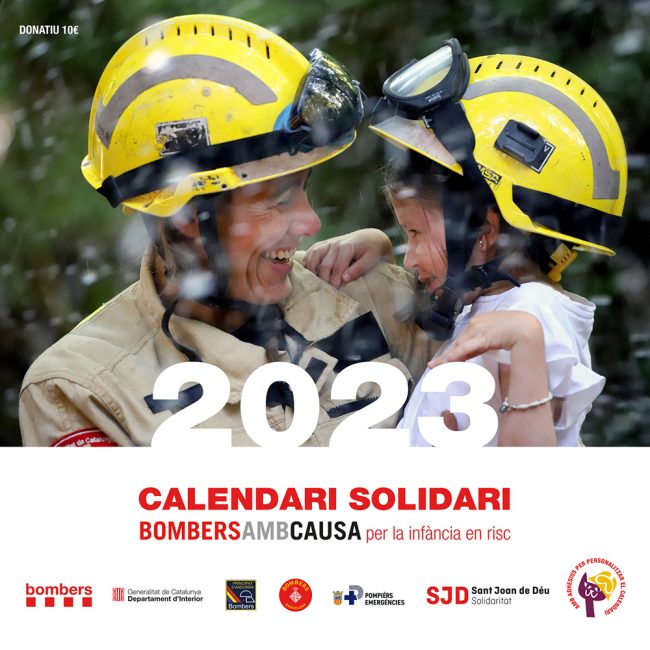 Portada calendari Bombers amb Causa 2023
