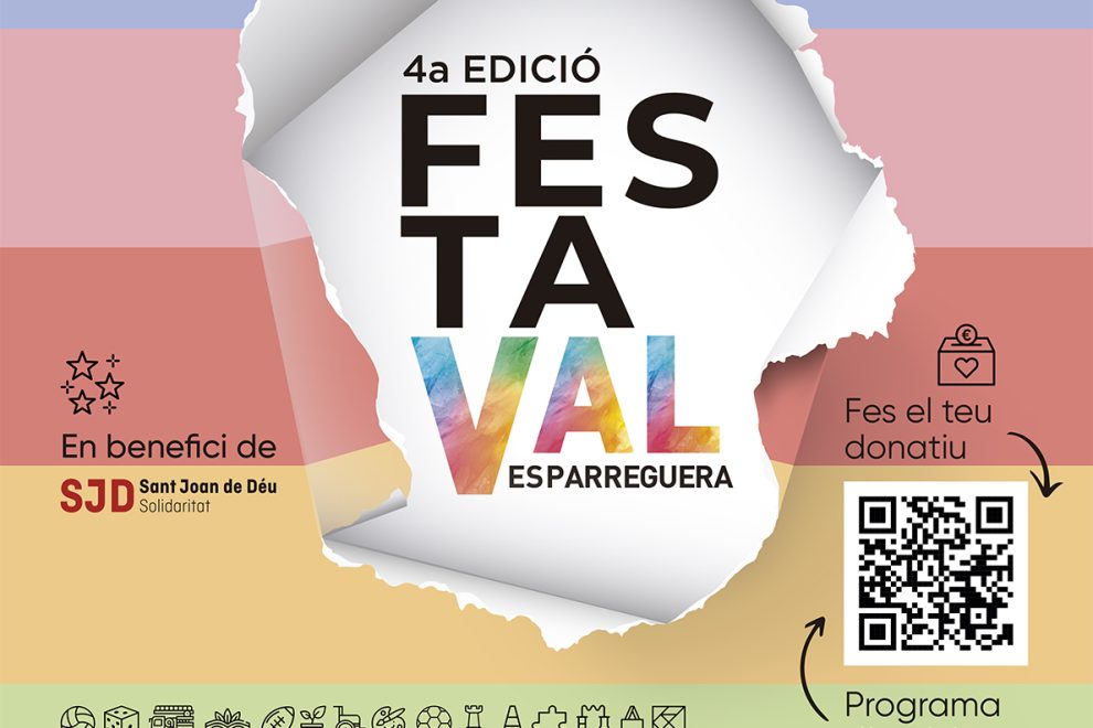 Cartell FV 2024 Cartell Festaval 2024, la festa dels valors a Esparreguera