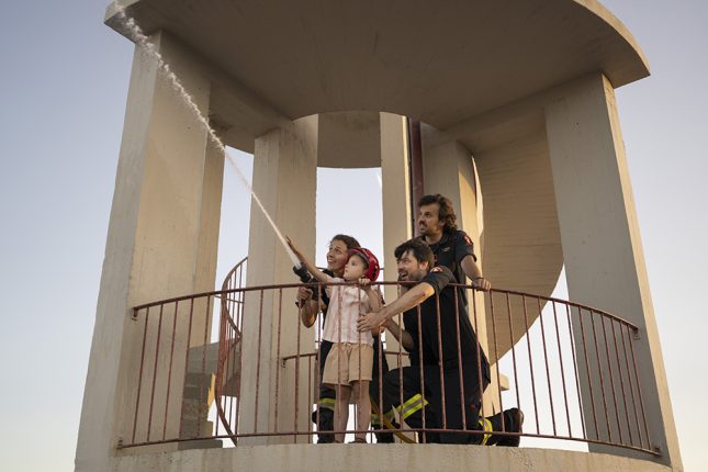 Calendari Bombers Amb Causa-2024 - Gener - Barcelona (c) Maria Jou Sol