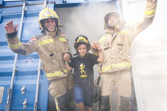 Calendari Bombers Amb Causa 2024 - Agost - Tarragona (c) David Oliete